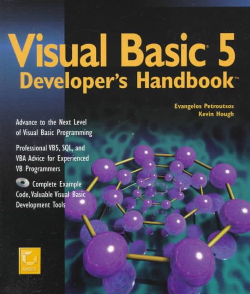 Visual Basic 5 Developer's Handbook cover