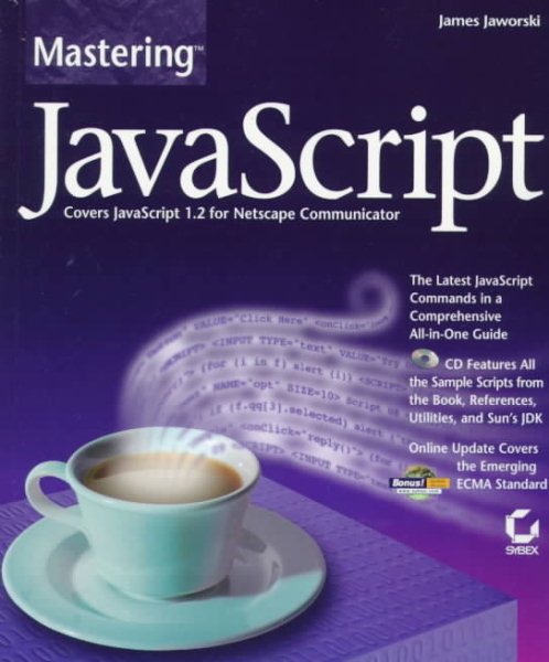 Mastering Javascript cover
