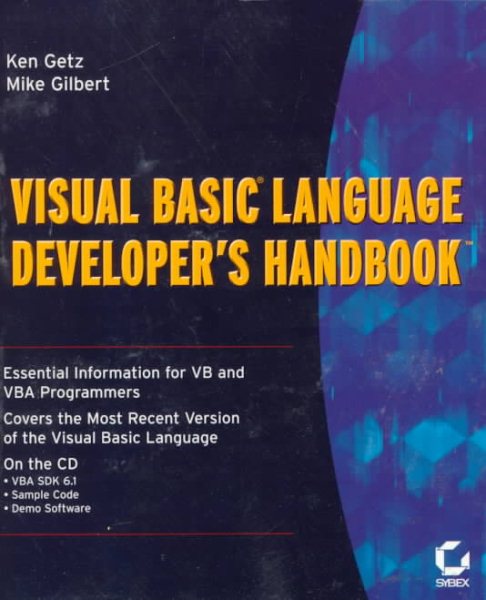 Visual Basic Language Developer's Handbook cover