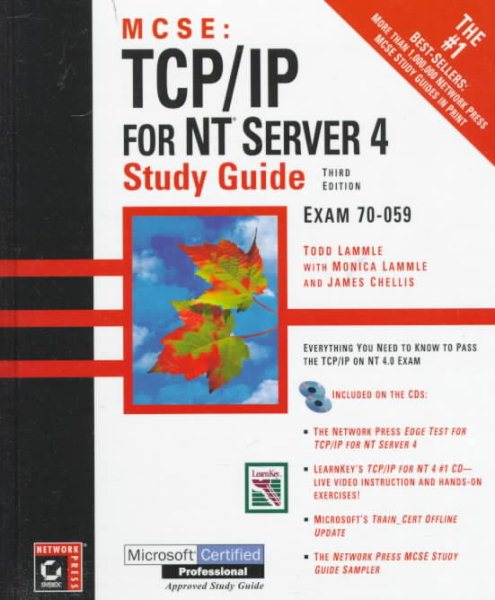 MCSE : TCP/IP for Nt Server 4 Study Guide, 3rd Edition cover