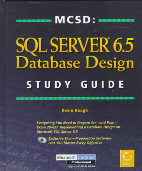MCSD: SQL Server 6.5 Database Design Study Guide cover