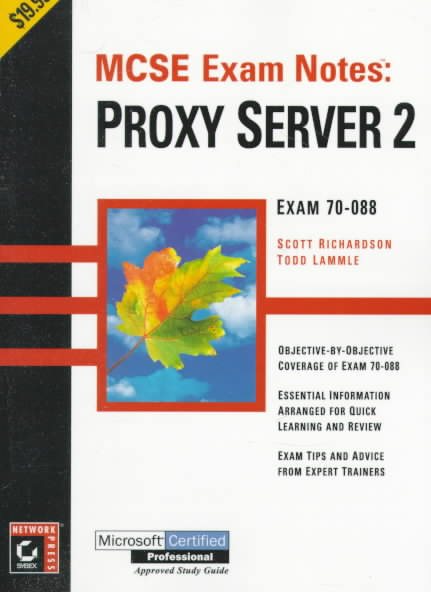 McSe Exam Notes: Proxy Server 2