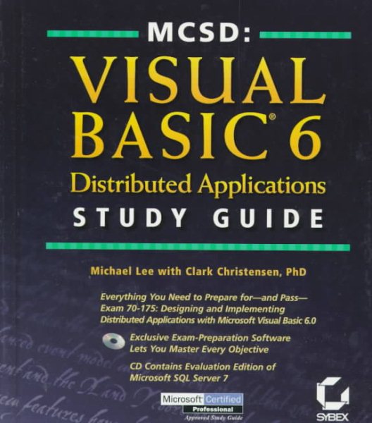 MCSD: Visual Basic 6 Distributed Applications Study Guide cover