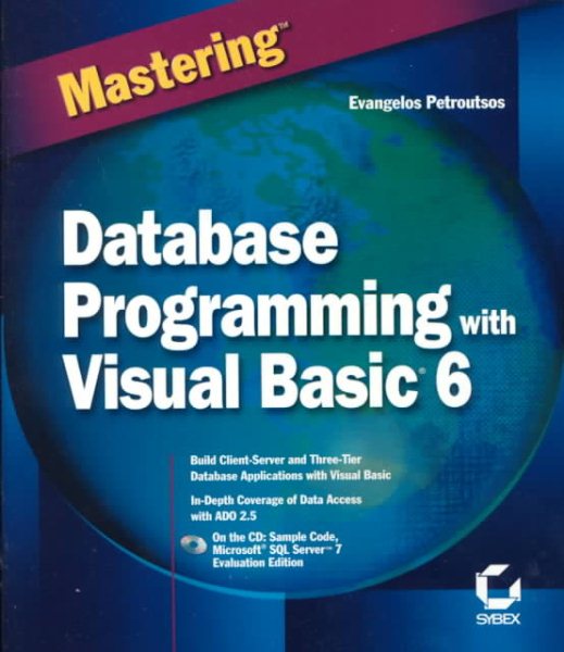 Mastering Database Programming with Visual Basic 6 cover
