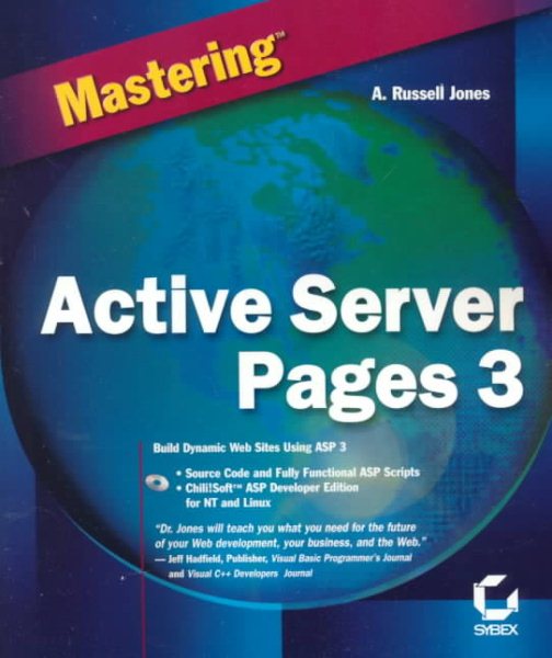 Mastering Active Server Pages 3 cover