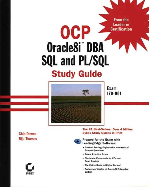 Ocp: Oracle8I Dba SQL and Pl/SQL Study Guide : Exam 1Z0-001 (OCP Study Guide) cover