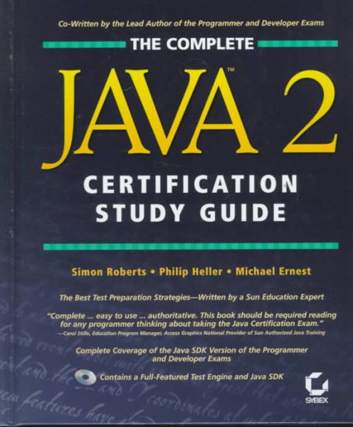 The Complete Java 2 Certification Study Guide cover