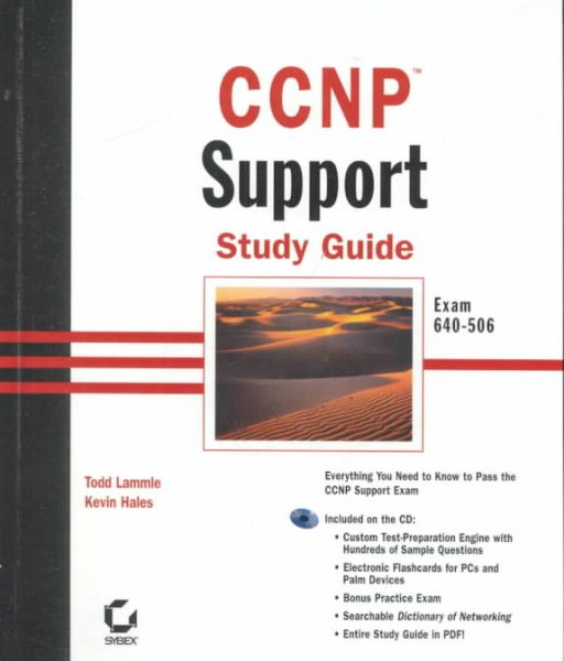 CCNP Support Study Guide Exam 640-506 (With CD-ROM) cover