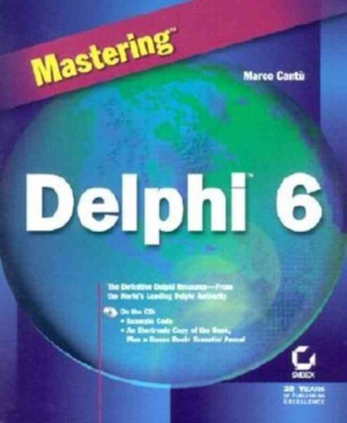 Mastering Delphi 6 cover