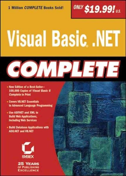 Visual Basic .NET Complete cover