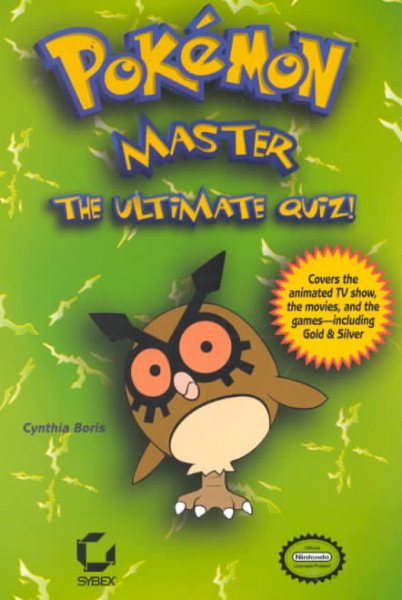 Pokemon Master: The Ultimate Quiz! cover