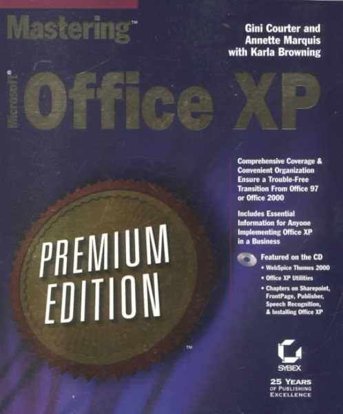 Mastering Microsoft Office Xp: Premium Edition;Mastering cover