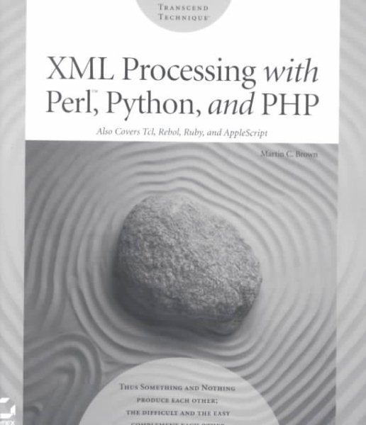 XML Processing with Perl, Python, and PHP cover