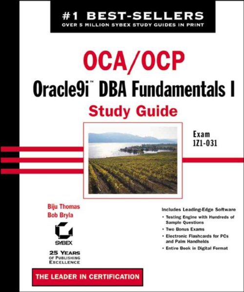 OCA/OCP: Oracle9i DBA Fundamentals I Study Guide cover