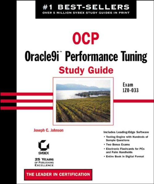 OCP: Oracle9i Performance Tuning Study Guide with CDROM cover