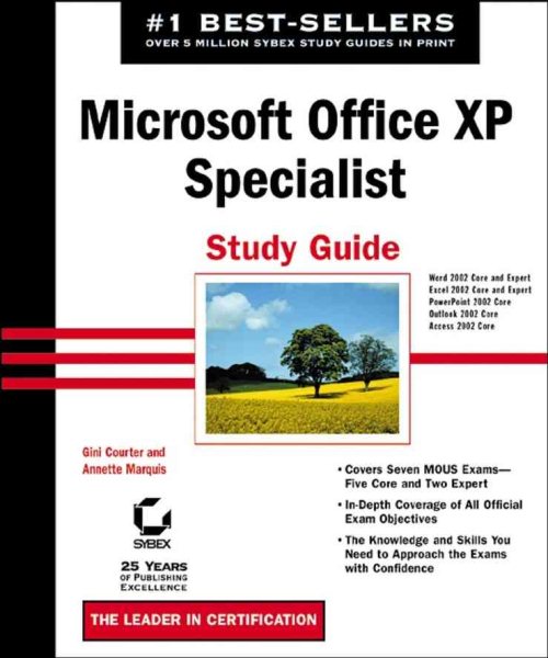 MOUS: Office XP Study Guide cover