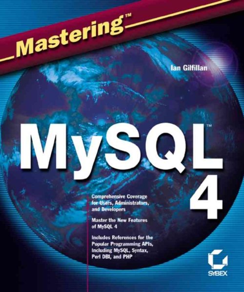 Mastering MySQL 4 cover