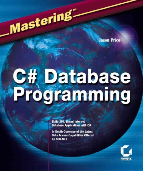Mastering C# Database Programming cover
