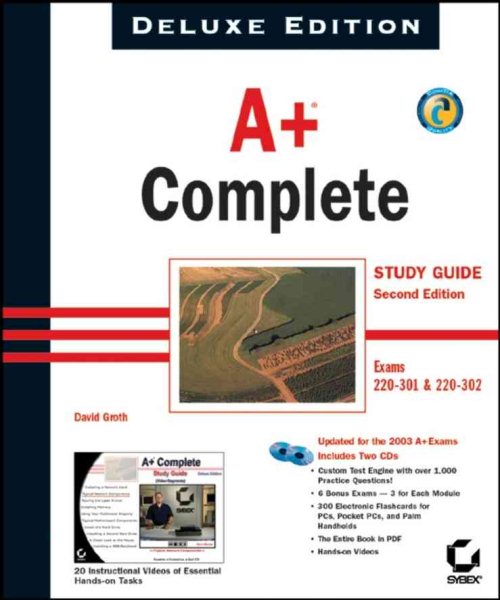A+ Complete Study Guide, Deluxe Edition (Exam#220-301 and 220-302) cover