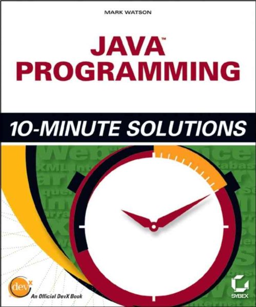 Java Programming 10-Minute Solutions cover