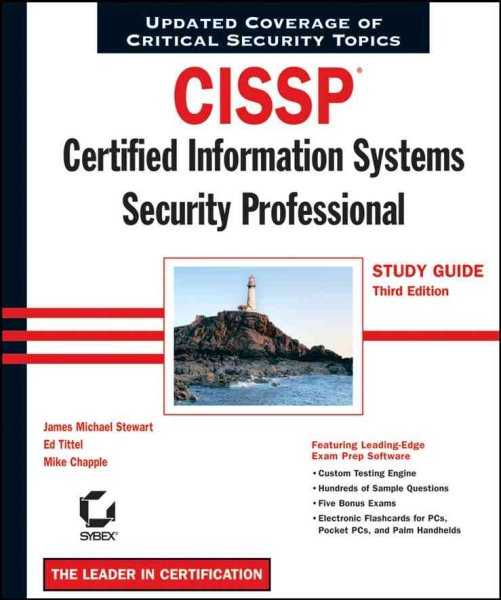 CISSP ® : Certified Information Systems Security Professional Study Guide, Third Edition cover