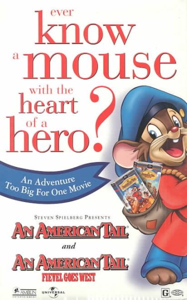 American Tail/American Tail-Fievel Goes West (2 pack) [VHS] cover