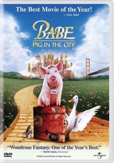 Babe: Pig in the City [DVD] cover