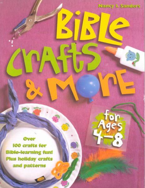 Bible Crafts & More for Ages 4-8 cover
