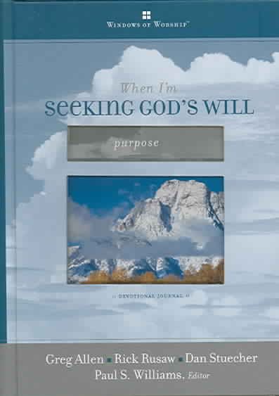 When I'm Seeking God's Will (Windows of Worship) cover