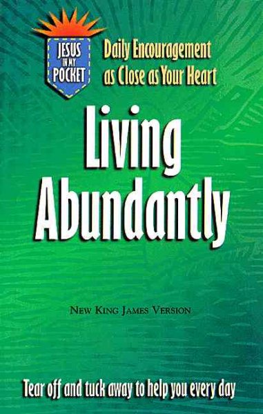 Living Abundantly (A Jesus in My Pocket) cover