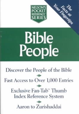 Bible People Nelson's Pocket Reference Series cover