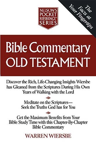 Bible Commentary Old Testament Nelson's Pocket Reference Series cover