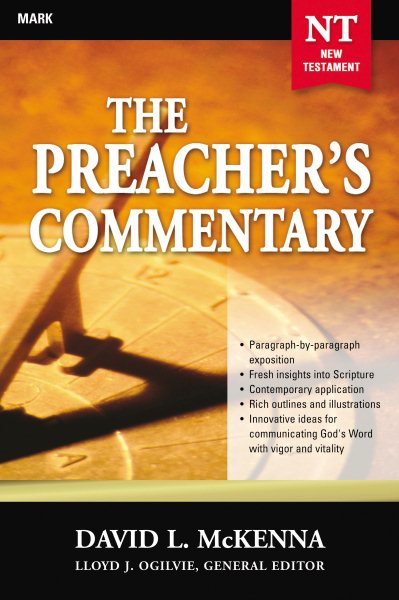 Preacher's Commentary - Vol. 25- Mark cover