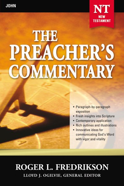 Preacher's Commentary - Vol. 27- John cover
