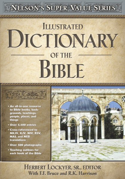Illustrated Dictionary of the Bible (Super Value Series) cover