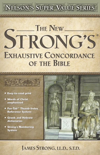New Strong's Exhaustive Concordance cover