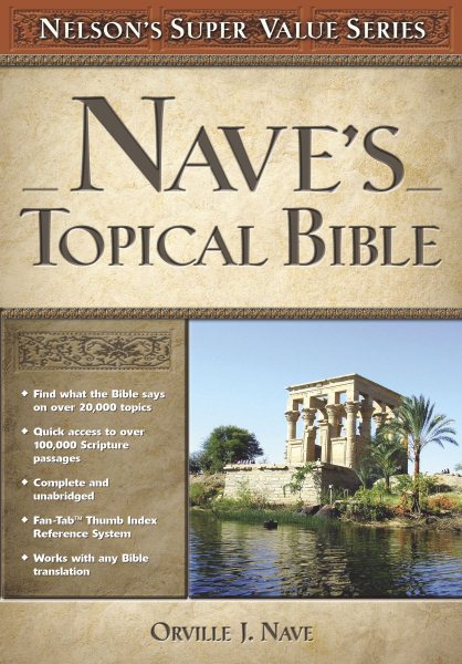Nave's Topical Bible (Super Value Series) cover
