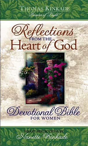Reflections from the Heart of God: Devotional Bible for Women [New King James Version] cover