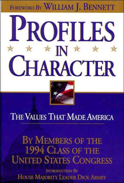 Profiles in Character: The Values That Made America cover
