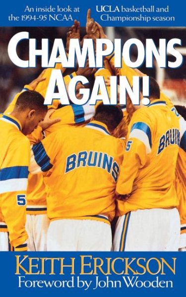 CHAMPIONS AGAIN - UCLA BASKETBALL '95 cover