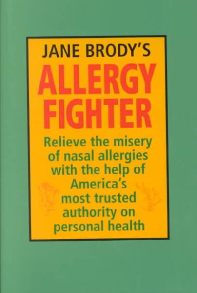 Jane Brody's Allergy Fighter cover
