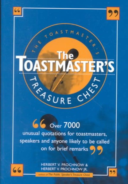 The Toastmaster's Treasure Chest