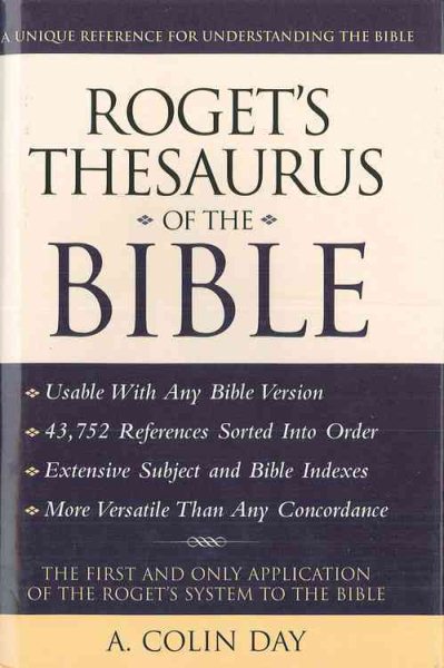 Roget's Thesaurus of the Bible cover