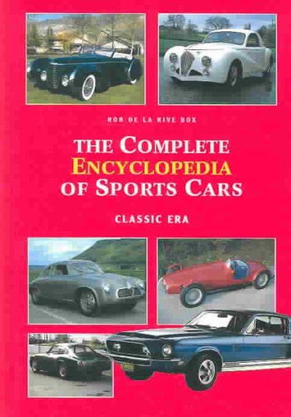 Complete Encyclopedia of Sports Cars cover