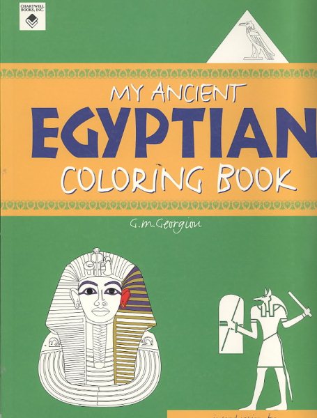 My Ancient Egyptian Coloring Book (Ancient Coloring Books) cover
