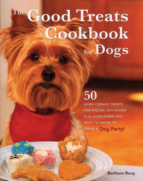 Good Treats Cookbook for Dogs cover