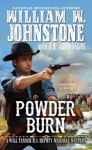 Powder Burn (A Will Tanner Western) cover