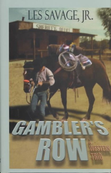 Gambler's Row: A Western Trio (Five Star First Edition Western Series) cover