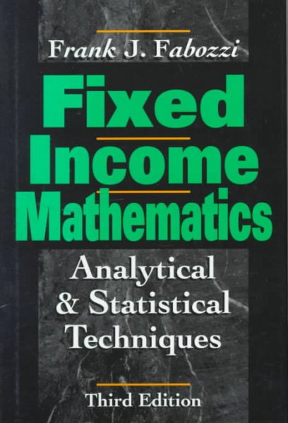 Fixed Income Mathematics cover