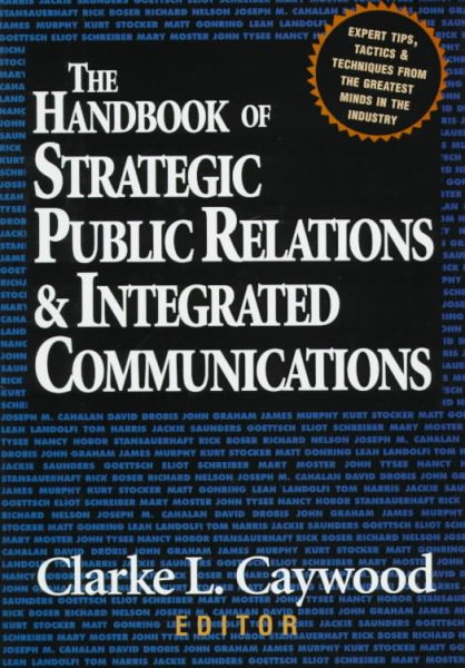 The Handbook of Strategic Public Relations and Integrated Communications cover
